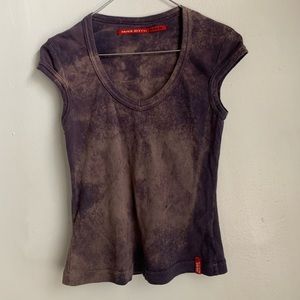 MISS SIXTY over dyed t shirt